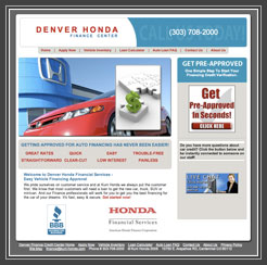 Denver Honda Finance Screen Shot One